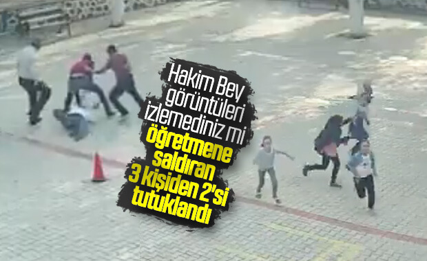 Diyarbakır'da öğretmeni döven baba ve oğlu tutuklandı