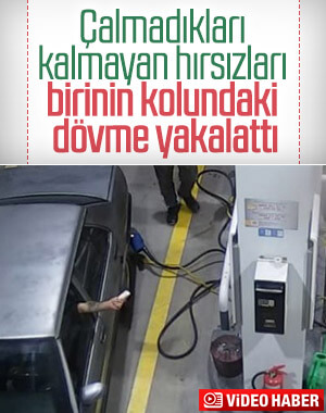 Hırsızlık çetesini dövme yakalattı