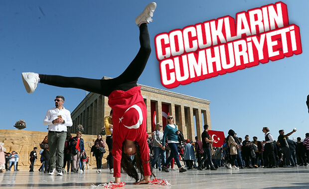 29 Ekim'de Anıtkabir doldu taştı