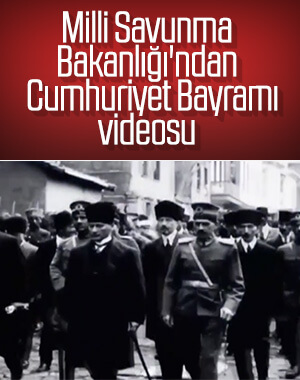 Milli Savunma Bakanlığı'ndan 29 Ekim'e özel video