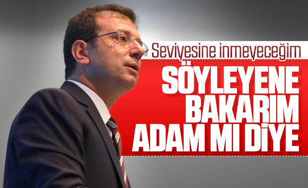 Ekrem İmamoğlu, Süleyman Soylu'ya cevap verdi