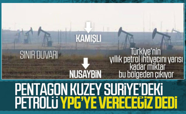 Amerika: Suriye'deki petrol YPG'ye gidecek