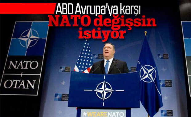 Macron'dan sonra Pompeo'dan NATO yorumu