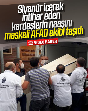 Siyanürle zehirlenen 4 kardeşin cenazesi defnedildi