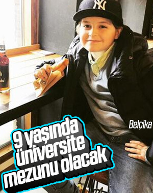 Dünyanın en genç üniversite mezunu olacak