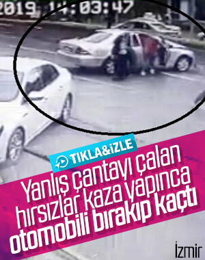 Önce hırsızlık sonra sahte plakalı araçla kaza