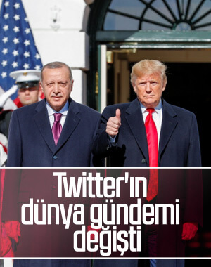 Erdoğan ile Trump görüşmesi öncesi Twitter'ın gündemi