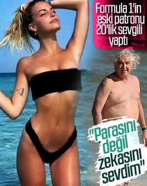 Briatore'nin 20'lik sevgilisi: Onun zekasını sevdim