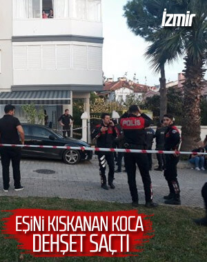 İzmir'de eşini kıskanan koca güzellik salonunu bastı