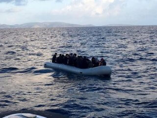 Bodrum açıklarında 53 kaçak göçmen yakalandı