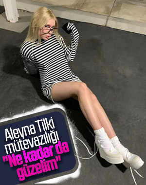 Aleyna Tilki kendini övdü