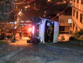İstanbul'da okul servisi kaza yaptı