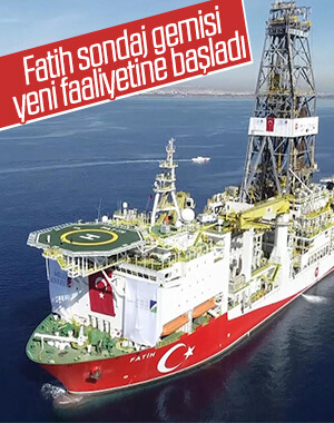 Fatih sondaj gemisinin yeni görevi