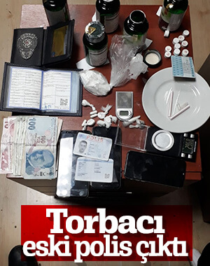 Kağıthane'de uyuşturucu satıcısı eski polis çıktı