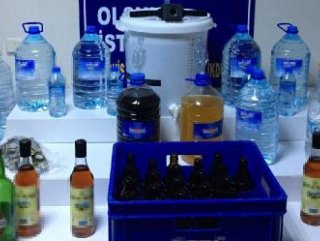 Beylikdüzü'nde sahte içki operasyonu: 1 gözaltı