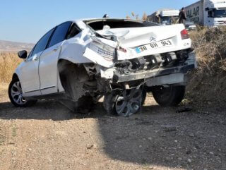 Kayseri'de uzman çavuş trafik kazasında hayatını kaybetti