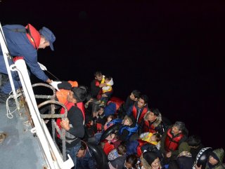 Çanakkale'de 51 göçmen yakalandı