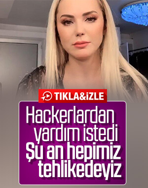 Ece Erken'in hesabı hacklendi