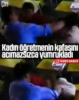 Çin'de bir öğretmen okulda saldırıya uğradı
