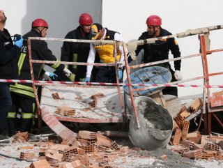 Çorum'da inşaat asansörü düştü: 1 işçi hayatını kaybetti