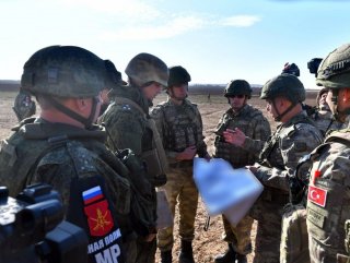 Türk ve Rus askerlerinin onuncu kara devriyesi tamamlandı