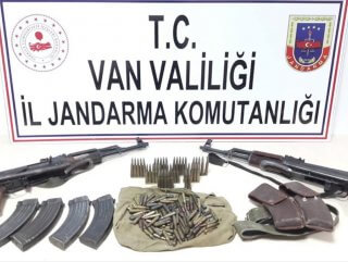 Van'da PKK'ya ait mühimmat ele geçirildi