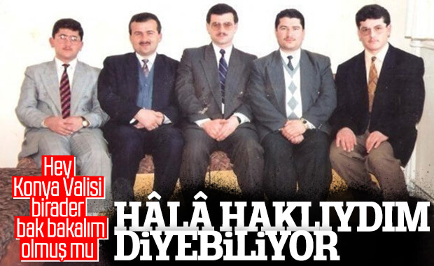 Konya Valisi: Kızdığım kişi gazeteci