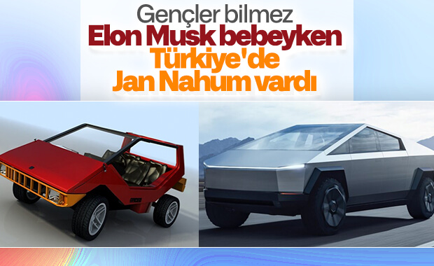Tesla Cybertruck'ın Anadol Böcek'e benzeyen tasarımı