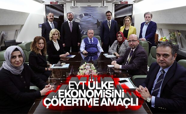 Cumhurbaşkanı Erdoğan'dan EYT açıklaması