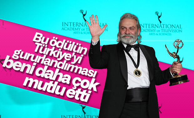 Haluk Bilginer: Türkiye'yi mutlu etmekten çok mutluyum