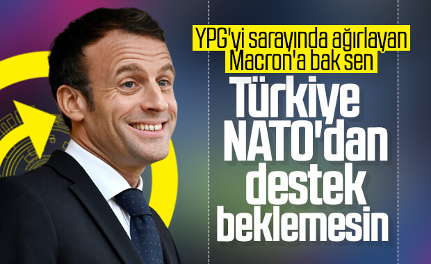 Macron: Türkiye bizden destek bekleyemez