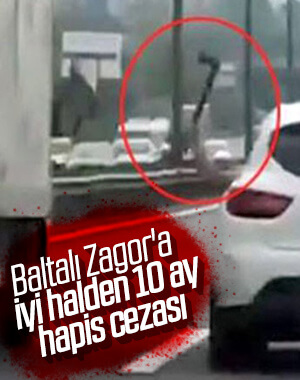 Baltalı saldırganın cezası belli oldu