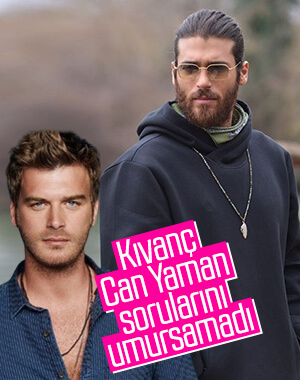 Kıvanç Tatlıtuğ, Can Yaman sorularına cevap vermedi