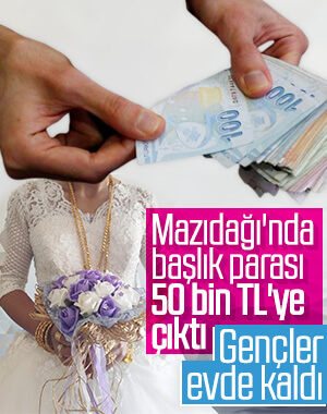Mazıdağı'nda genç kız babaları başlık parasını abarttı