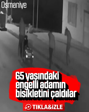 Engelli vatandaşın bisikletini çalanlar serbest bırakıldı
