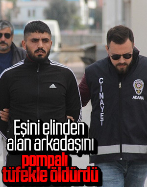 Adana'da dini nikahlı eşiyle evlenen arkadaşını vurdu