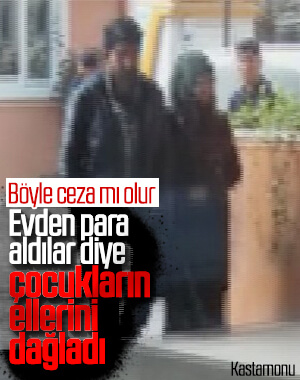 Iraklı aile çocuklarının ellerini kızgın bıçakla dağladı