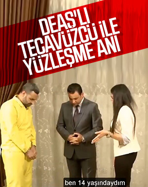 Ezidi kadın DEAŞ'lı tecavüzcüsüyle karşı karşıya