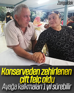 Zonguldak’ta karı-koca konserveden zehirlendi