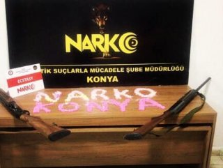 Konya'da uyuşturucu operasyonu: 11 gözaltı