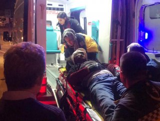 Zonguldak'ta kaza yapan motosiklet sürücüsü ağır yaralandı