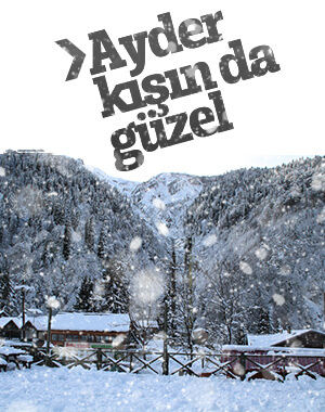 Ayder Yaylası beyaza büründü