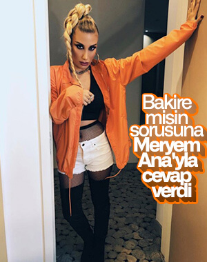 İrem Derici'den takipçisine 'bakire' yanıtı