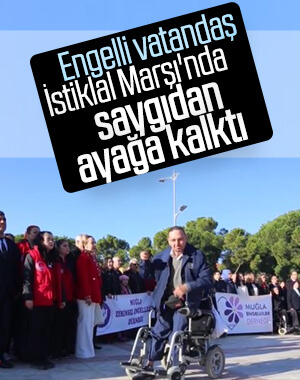 Engelli Murat'ın duygulandıran hareketi