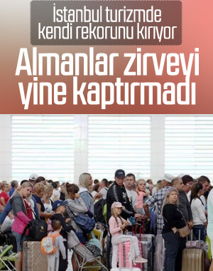 İstanbul'a en çok turist Almanya'dan