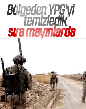 YPG gitti mayınlar kaldı