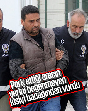 Adana'da park etme tartışması: 1 yaralı