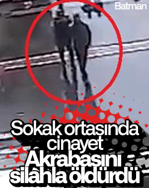 Batman'daki cinayet anının görüntüleri ortaya çıktı