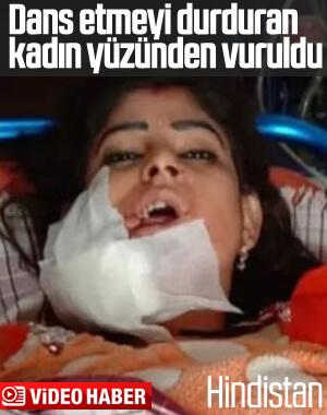 Düğünde dans etmeyi durduran kadına ateş açıldı