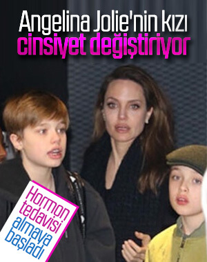 Angelina Jolie'nin kızı cinsiyet değiştiriyor